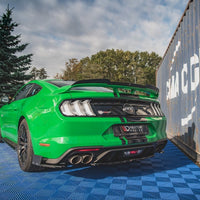 Maxton Design - REAR SIDE SPLITTERS V.1 + FLAPS FORD MUSTANG GT MK6 FACELIFT