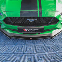 Maxton Design - FRONT SPLITTER V.2 + FLAPS FORD MUSTANG GT MK6 FACELIFT