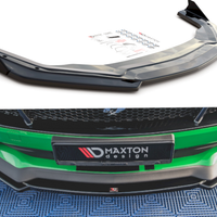 Maxton Design - FRONT SPLITTER V.2 + FLAPS FORD MUSTANG GT MK6 FACELIFT