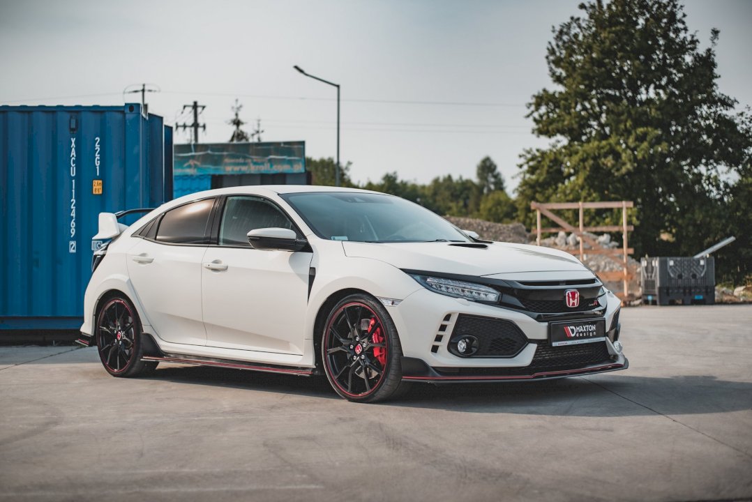 Maxton Design - STREET PRO SIDE SKIRTS DIFFUSERS V2 HONDA CIVIC X TYPE-R (2017-)