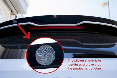 **CLEARANCE ** Maxton Design - SPOILER CAP FORD FOCUS ST-LINE ESTATE MK4 (2018-) (NO RETURN)