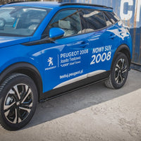 Maxton Design - SIDE SKIRTS DIFFUSERS PEUGEOT 2008 MK2 (2019-2023)
