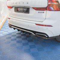 Maxton Design - CENTRAL REAR SPLITTER (VERTICAL BARS) VOLVO XC60 MK2 R-DESIGN