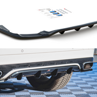 Maxton Design - CENTRAL REAR SPLITTER (VERTICAL BARS) VOLVO XC60 MK2 R-DESIGN