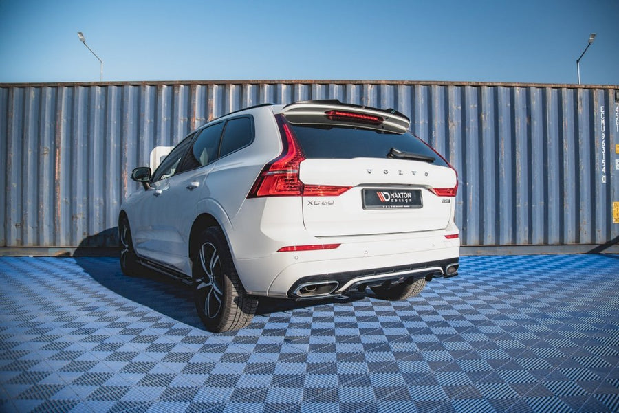 Maxton Design - CENTRAL REAR SPLITTER (VERTICAL BARS) VOLVO XC60 MK2 R-DESIGN
