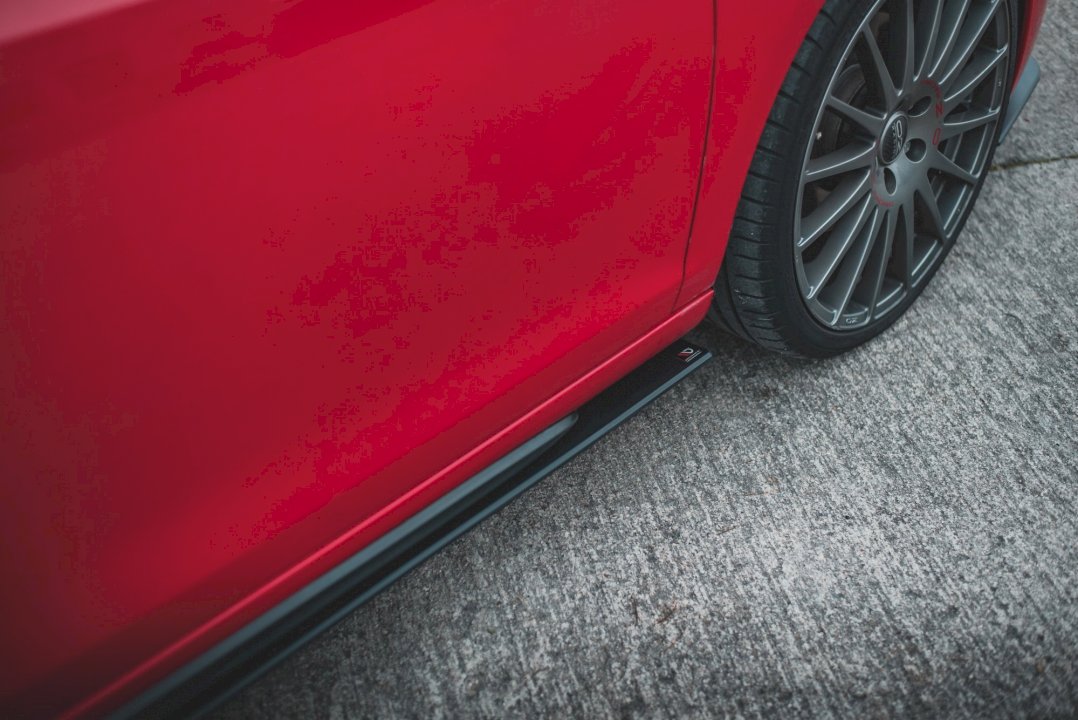 Maxton Design - STREET PRO SIDE SKIRTS DIFFUSERS VW GOLF GTI MK6 (2008-2012)