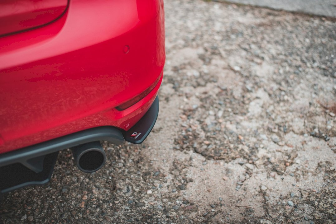 Maxton Design - STREET PRO REAR SIDE SPLITTERS VW GOLF GTI MK6 (2008-2012)