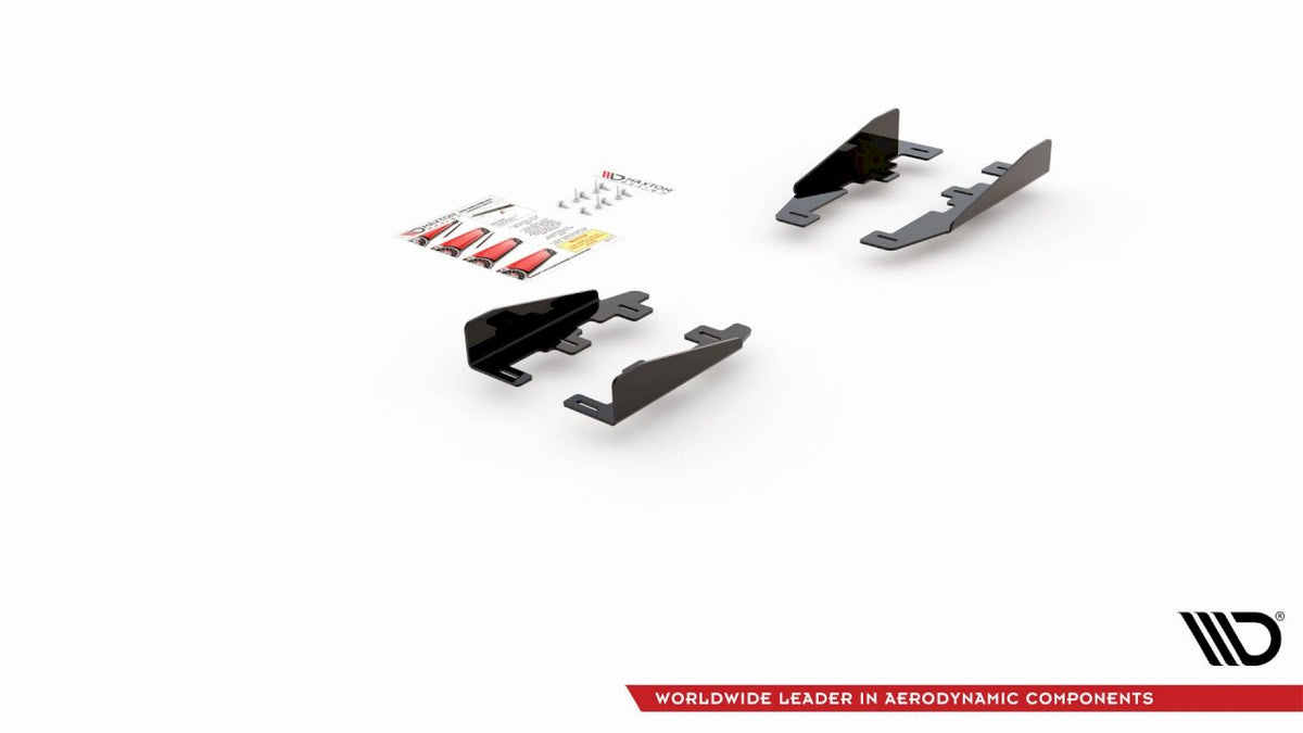 Maxton Design - STREET PRO SIDE FLAPS BMW 1 F20 M-PACK FACELIFT / M140I (2015-2019)