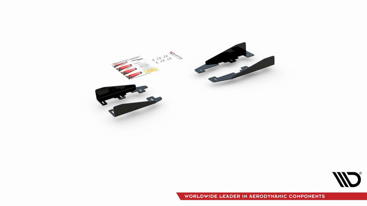 Maxton Design - STREET PRO SIDE FLAPS BMW 1 F20 M-PACK FACELIFT / M140I (2015-2019)