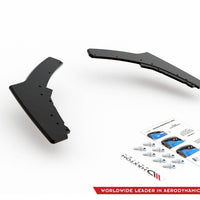 Maxton Design - STREET PRO DURABILITY REAR SIDE SPLITTERS V2 BMW 1 F20 M-PACK FACELIFT / M140I (2015-2019)