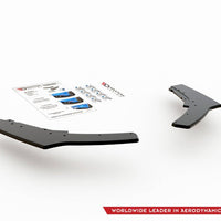Maxton Design - STREET PRO DURABILITY REAR SIDE SPLITTERS V2 BMW 1 F20 M-PACK FACELIFT / M140I (2015-2019)