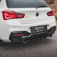 Maxton Design - STREET PRO DURABILITY REAR DIFFUSER V4 BMW M140I (2016-2019)