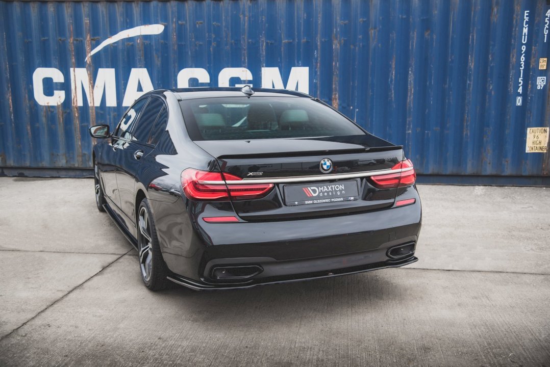 Maxton Design - CENTRAL REAR SPLITTER BMW 7 M-PACK G11 (2015-2018)