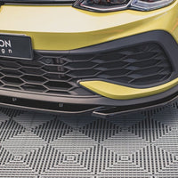 Maxton Design - FRONT SPLITTER V2 VW GOLF 8 GTI CLUBSPORT (2020-2024)