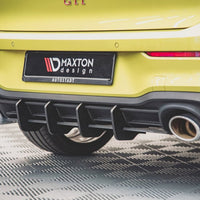 Maxton Design - STREET PRO REAR DIFFUSER V1 VW GOLF 8 GTI CLUBSPORT (2020-)