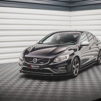 Maxton Design - FRONT SPLITTER V2 VOLVO S60 R-DESIGN MK2 (2014-2018)