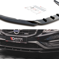 Maxton Design - FRONT SPLITTER V2 VOLVO S60 R-DESIGN MK2 (2014-2018)