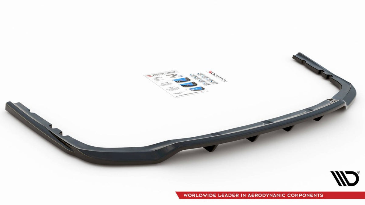 Maxton Design - CENTRAL REAR SPLITTER (VERTICAL BARS) BMW X7 M G07 (2018-2022)