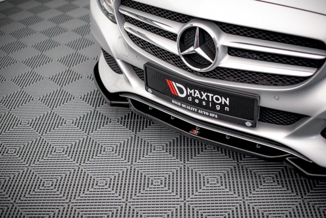 Maxton Design - FRONT SPLITTER MERCEDES C W205 (2014-2018)