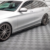 Maxton Design - SIDE SKIRTS DIFFUSERS MERCEDES C W205 (2014-2018)
