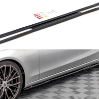 Maxton Design - SIDE SKIRTS DIFFUSERS MERCEDES C W205 (2014-2018)