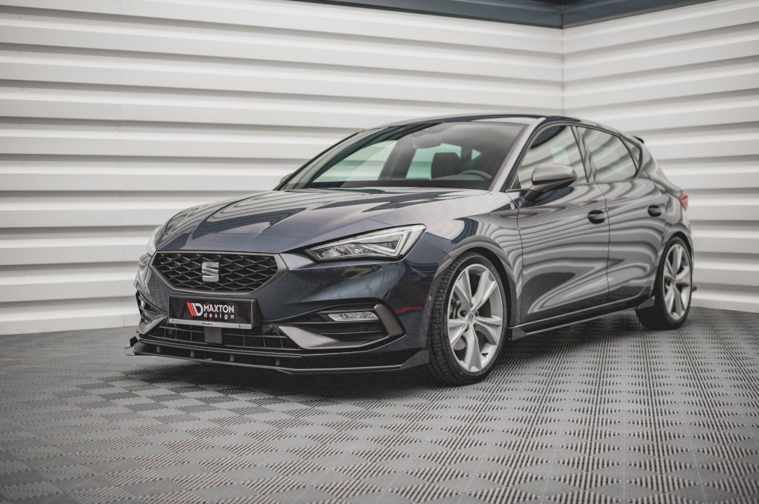 Maxton Design - STREET PRO SIDE SKIRTS DIFFUSERS (+FLAPS) SEAT LEON FR MK4 (2020-)