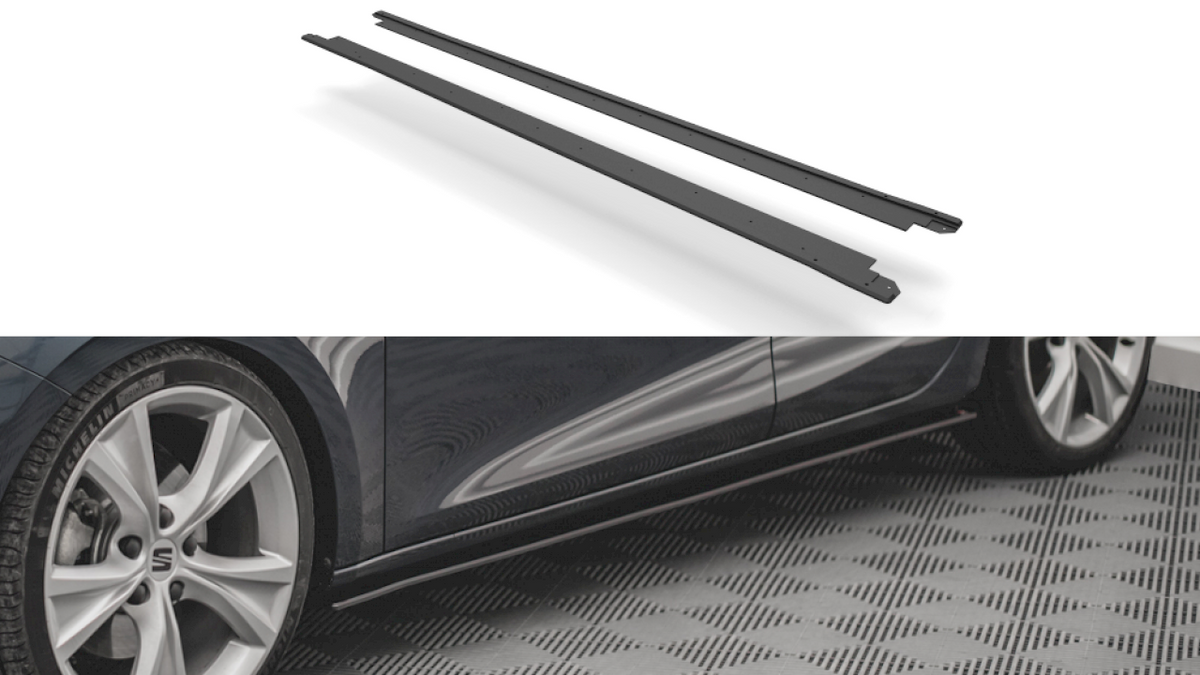 Maxton Design - STREET PRO SIDE SKIRTS DIFFUSERS SEAT LEON FR MK4 (2020-)