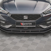 Maxton Design - STREET PRO FRONT SPLITTER (+FLAPS) SEAT LEON FR MK4 (2020-)