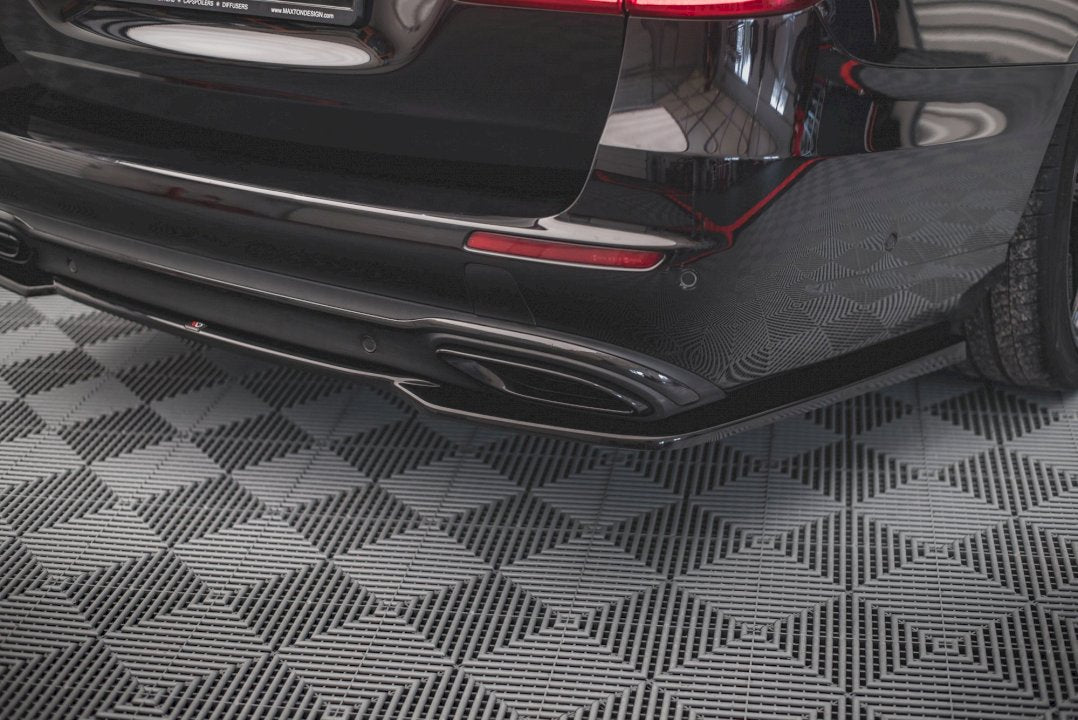 Maxton Design - CENTRAL REAR SPLITTER MERCEDES E ESTATE W213 (2016-2021)
