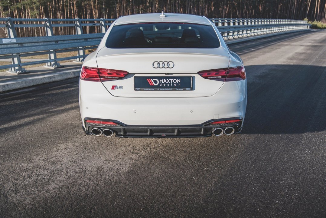Maxton Design - Central Rear Splitter S5 Sportback / Coupe F5 Facelift (2019-)