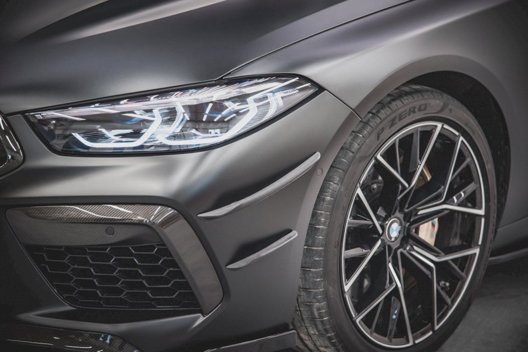 Maxton Design - FRONT BUMPER WINGS (CANARDS) BMW M8 GRAN COUPE F93 (2019-)