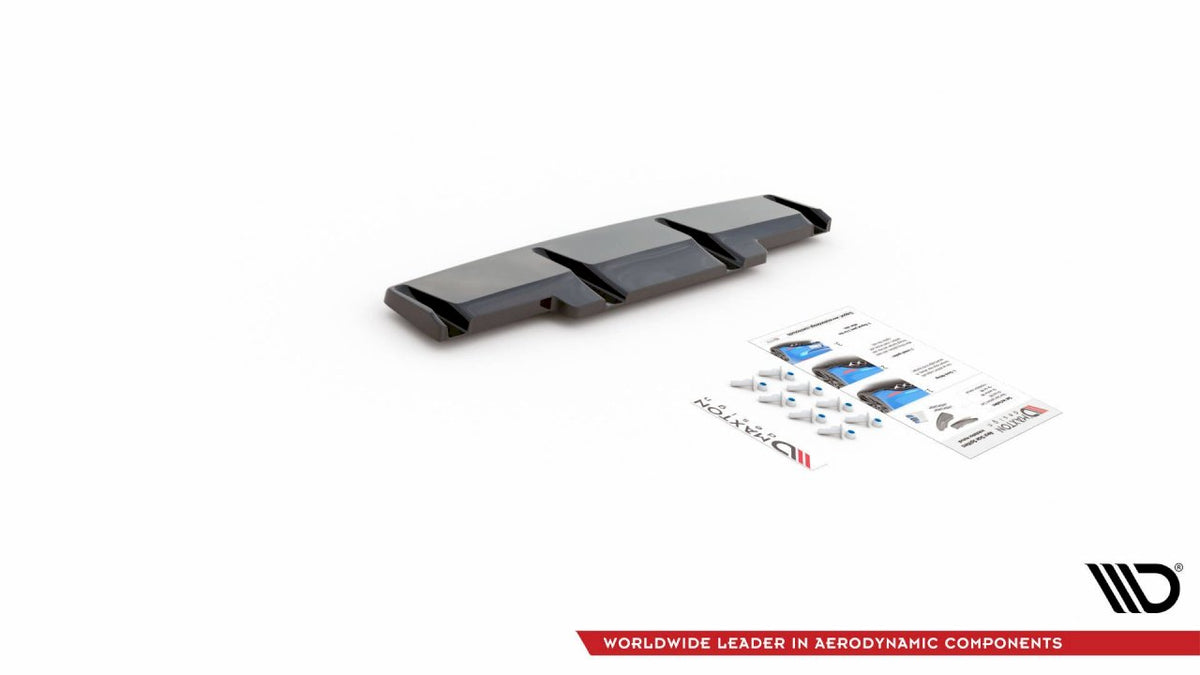 Maxton Design - CENTRAL REAR SPLITTER VW GOLF R MK8 (2020-)