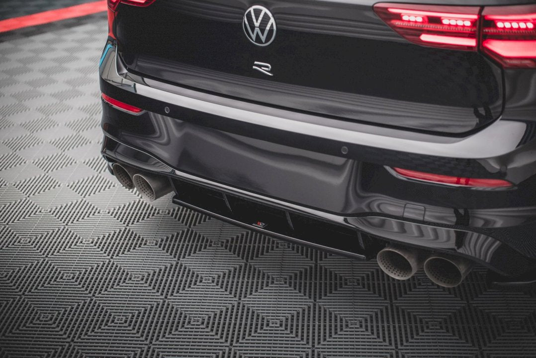 Maxton Design - CENTRAL REAR SPLITTER VW GOLF R MK8 (2020-)