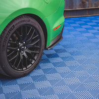 Maxton Design - STREET PRO DURABILITY REAR SIDE SPLITTERS STREET PRO V.1 FORD MUSTANG GT MK6 FACELIFT (2017-)
