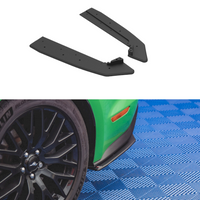 Maxton Design - STREET PRO DURABILITY REAR SIDE SPLITTERS STREET PRO V.1 FORD MUSTANG GT MK6 FACELIFT (2017-)