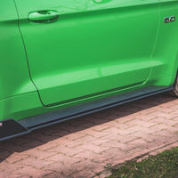 Maxton Design - STREET PRO SIDE SKIRTS DIFFUSERS V.2 FORD MUSTANG GT MK6 FACELIFT (2017-)