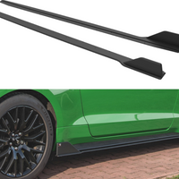 Maxton Design - STREET PRO SIDE SKIRTS DIFFUSERS V.2 FORD MUSTANG GT MK6 FACELIFT (2017-)