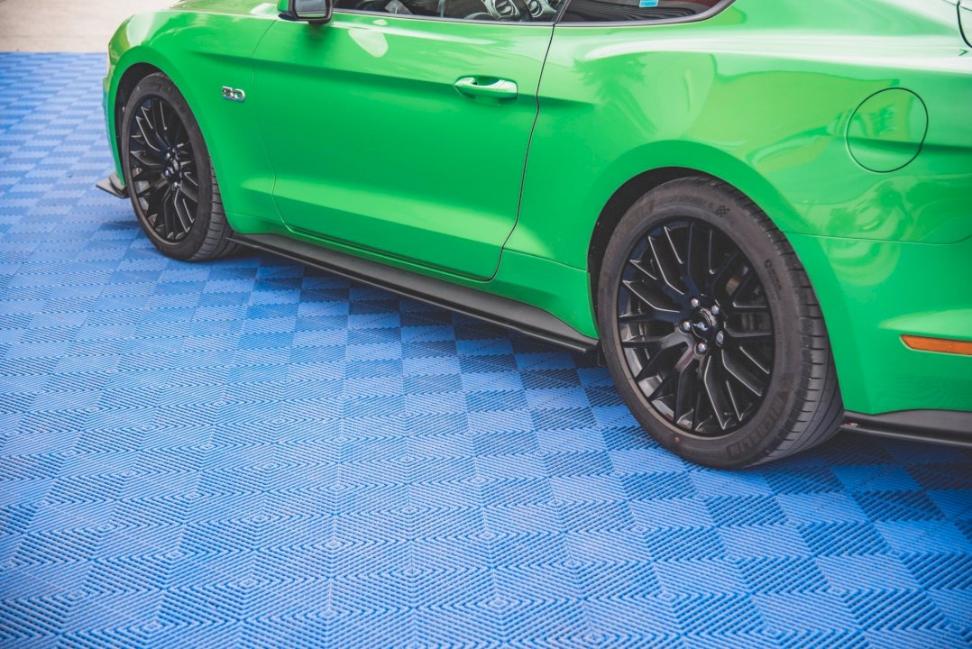 Maxton Design - STREET PRO SIDE SKIRTS DIFFUSERS V.1 FORD MUSTANG GT MK6 FACELIFT (2017-)