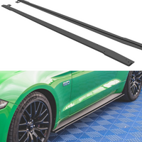 Maxton Design - STREET PRO SIDE SKIRTS DIFFUSERS V.1 FORD MUSTANG GT MK6 FACELIFT (2017-)