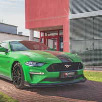 Maxton Design - STREET PRO FRONT SPLITTER V.2 FORD MUSTANG GT MK6 FACELIFT (2017-)