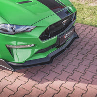 Maxton Design - STREET PRO FRONT SPLITTER V.2 FORD MUSTANG GT MK6 FACELIFT (2017-)