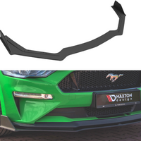Maxton Design - STREET PRO FRONT SPLITTER V.2 FORD MUSTANG GT MK6 FACELIFT (2017-)