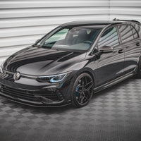 Maxton Design - STREET PRO FRONT SPLITTER VW GOLF R MK8 (2020-)
