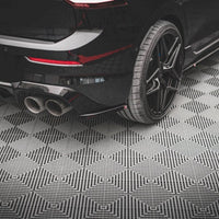 Maxton Design - REAR SIDE SPLITTERS V.3 VW GOLF R MK8 (2020-)