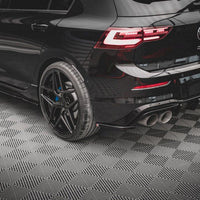 Maxton Design - REAR SIDE SPLITTERS V.4 VW GOLF R MK8