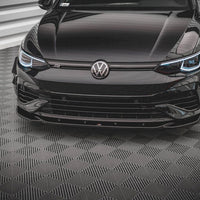 Maxton Design - FRONT SPLITTER V.4 VW GOLF R MK8 (2020-)