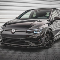 Maxton Design - FRONT SPLITTER V.4 VW GOLF R MK8 (2020-)