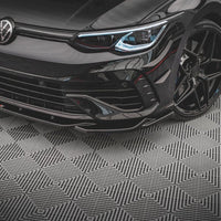 Maxton Design - FRONT SPLITTER V.4 VW GOLF R MK8 (2020-)
