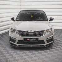 Maxton Design - FRONT SPLITTER V.2 SKODA OCTAVIA RS MK3 FACELIFT (2016-2019)