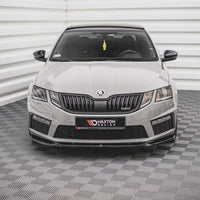 Maxton Design - FRONT SPLITTER V.3 SKODA OCTAVIA RS MK3 FACELIFT (2016-2019)